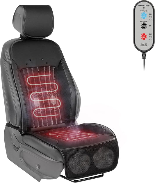 2025 Upgraded Design Comfortable Seat Cover, Universal Seat Cushion for Winter, Fashion Black