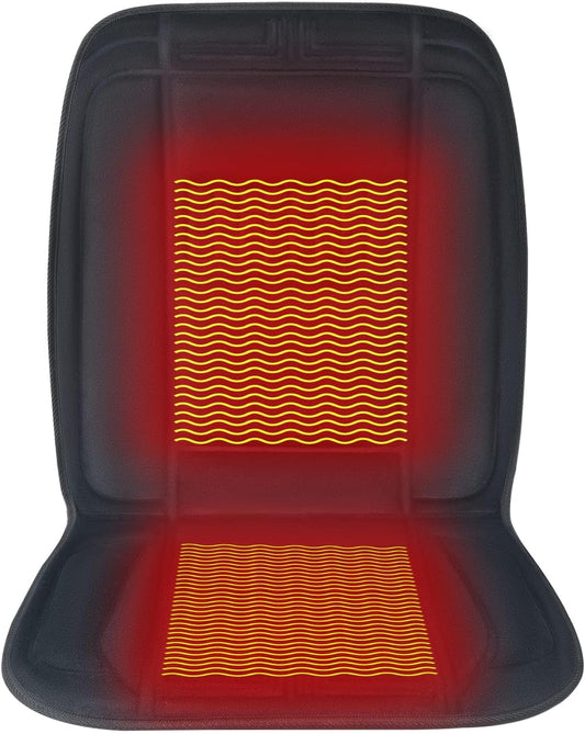 Heated Seat Cover 22“ Wide with Fast Heat Large Size Warmer for Winter