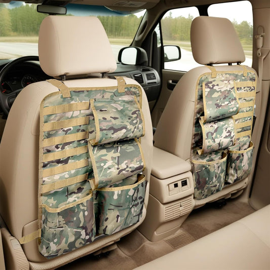 Truck Gun Racks  Seat Back Organizer for Vehicle Pickup SUV Car Gun Holder & Tactical Gears Hunting Rifle Storage